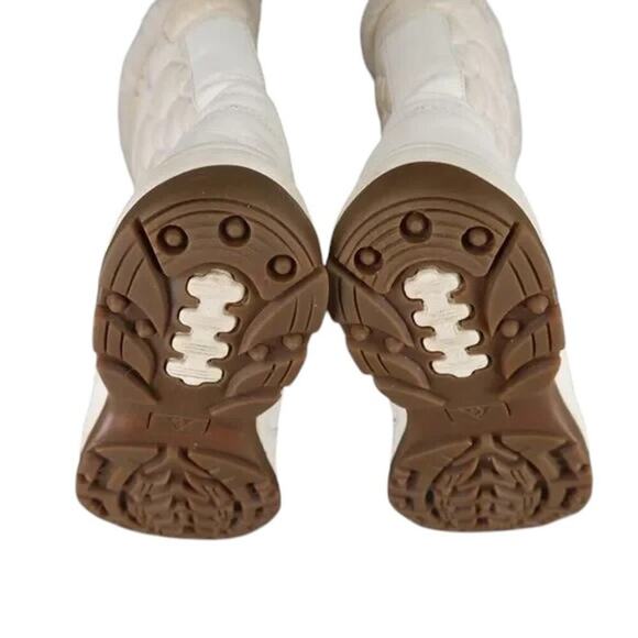 Le Coq Sportif Shoes Mens 7.5 Boots Winter Warm Quilted Outdoor Zip Active White main image 6